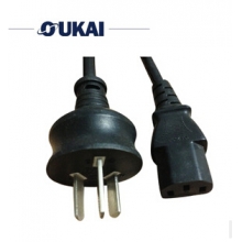 国标电源线插头 OK-03B+ok-011优质品字尾电源线插头