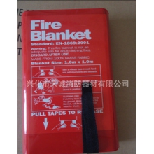 玻纤防火毯,1.5*1.5高档电焊毯灭火毯防火毯品优价廉外贸品质盒装