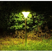 供应高品质不锈钢光控太阳能地插灯 草坪灯 花园灯 32LEd灯