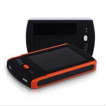 太阳能充电器,iphone6太阳能充电器，6000毫安双USB手机充电器