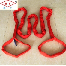 厂家直销超强拉力索具 柔性环形吊装带5T 专业生产起重圆形吊装带
