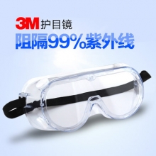 3M1621护目镜 防尘防风沙防冲击防酸碱劳保防护眼镜
