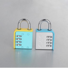 阿里热卖 密码锁批发 箱包防盗密码锁 锌合金密码锁 挂锁HB05