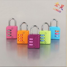 厂家直销 时尚密码锁 批发 箱包锁 锌合金密码锁 量大从优HB36