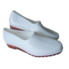 全新PVC食品级雨鞋防滑耐酸碱轻便雨鞋靴低筒元宝工作鞋劳保水鞋