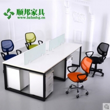 办公家具 现代简约组合职员多人屏风卡座 办公桌上海送货GJZA-005