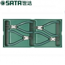 Sata/世达 4件卡簧钳 工具托组套 09911