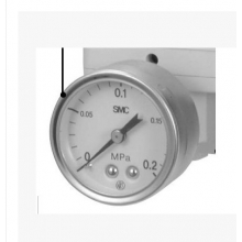 指针式机械式压力表SMC/G36-2-01,0～0.2MPa/表头直径36mm/1/8″            QCW31710