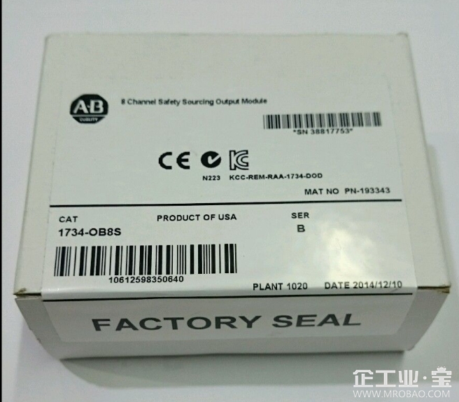 AB 1734OB8S 模块 现货 企工业宝拓辅在线
