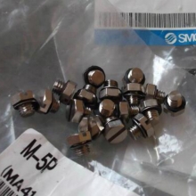 SMC M系列M5*0.8螺纹黄铜M-5P 插塞接头(存货编码：RPP0023)
