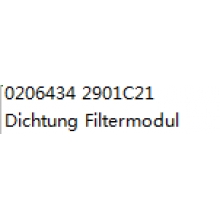 Piab 0206434 2901C21 Dichtung Filtermodul NBR FCM