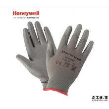 HONEYWELL霍尼韦尔 通用涂层作业手套 涤纶PU涂层 7(S) 灰色 10副/包 100副/箱 2100250CN