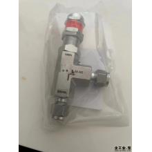 PAVAN 316L 1/4NPT 三通安全泄压阀配接头