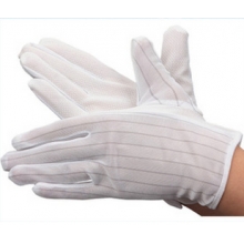 厂家直销防静电PVC点状防滑手套 防静电点塑手套 防静电点胶手套