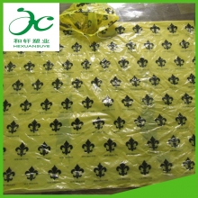 PE一次性雨衣雨披 方块印花雨衣