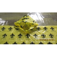 PEVA一次性雨衣 成人印花雨衣